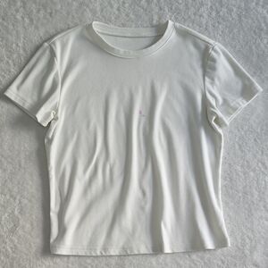 Fleece Like Short Sleeve Tee